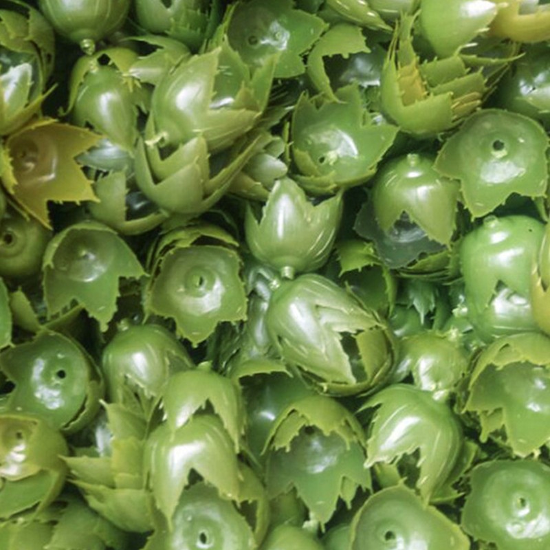 厂家供应香皂花头塑料托仿真花玫瑰花托DIY玫瑰花配件辅料批发详情2