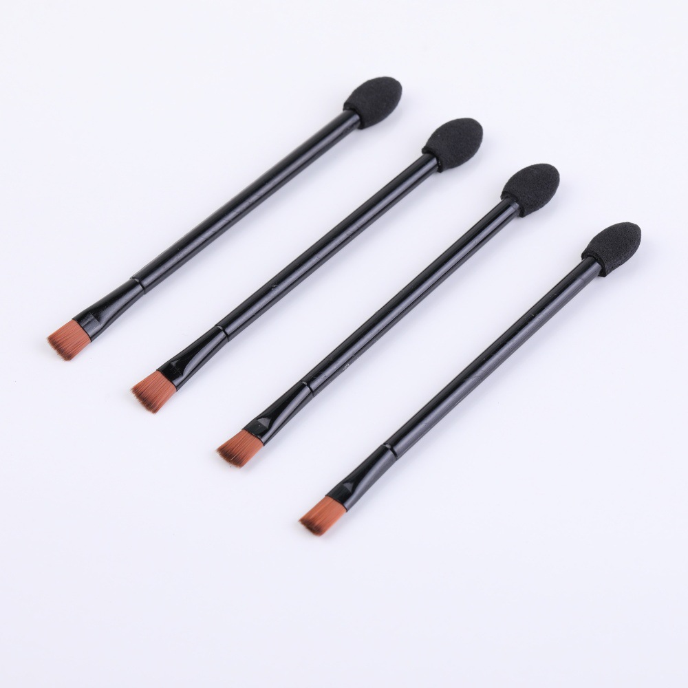 新款双头眼影刷平头眼部化妆刷晕染眼影棒初学者迷你美妆工具批发详情6