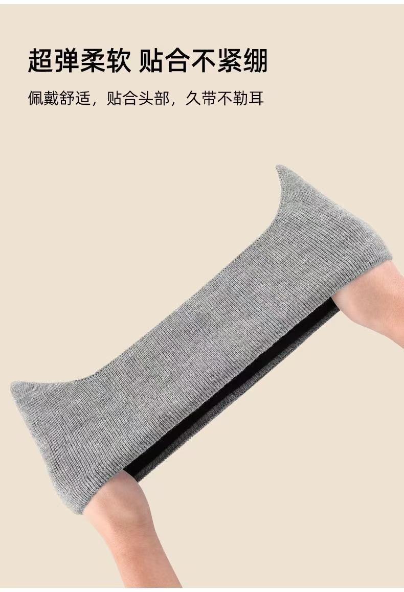 冬季保暖耳罩男女士户外运动骑行跑步全包裹护耳防风加绒防寒捂耳详情7