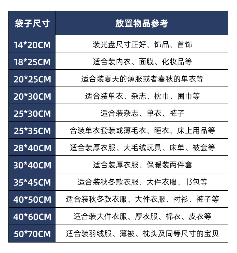 现货opp袋自粘袋透明大号塑料袋衣服包装袋镭射卡自黏袋自封袋详情2