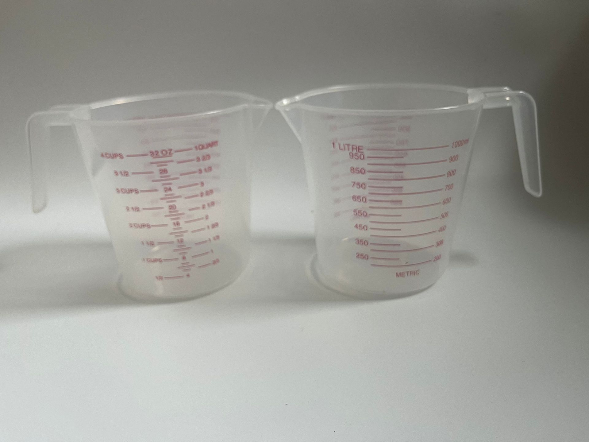 Wholesale large-capacity measuring cup set series: plastic measuring cups for cake shops, milk tea shops, beverages, and baking pic 5