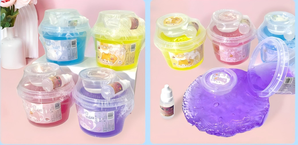 新款便宜爆炸果汁解压泥网红高颜值解压玩具泥便宜批发起泡胶厚实详情2