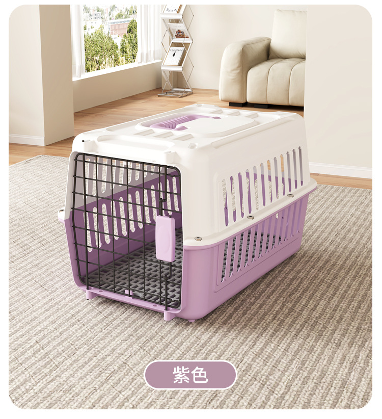 宠物航空箱猫用可空运猫咪外出便携猫笼子狗狗手提车载宠物箱/包详情27