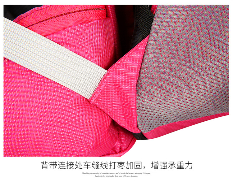 Wholesale of large-capacity portable water-resistant backpacks for outdoor travel and cycling, suspended frame travel and mountaineering bags pic 40