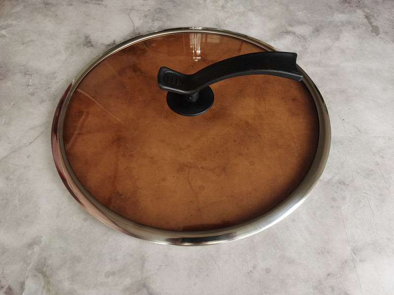 Factory wholesale visible tempered glass LIDS, G-shaped LIDS, upright LIDS, stainless steel LIDS, all-steel LIDS, wok LIDS pic 14