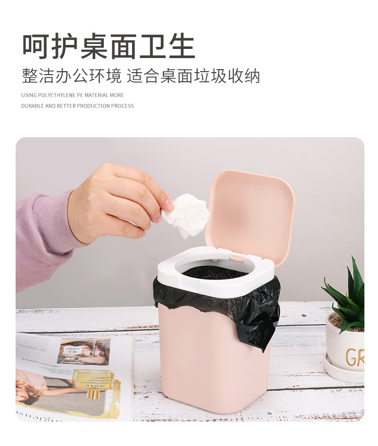 迷你小号塑料袋小垃圾袋黑色桌面车载厨房一次性猫狗便便铲屎袋子详情3