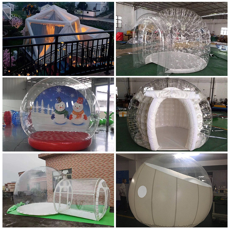 网红星空泡泡屋充气星空顶户外透明充气帐篷露营帐篷充气泡泡屋详情30