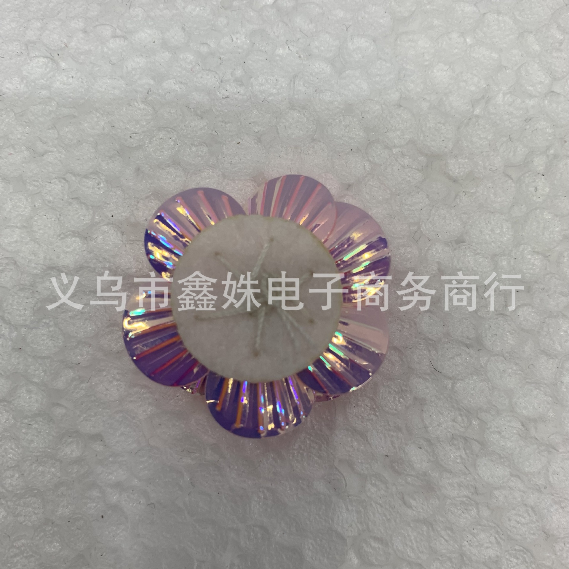 Fashionable and versatile three-dimensional sequined flower imitation shell accessories pic 8