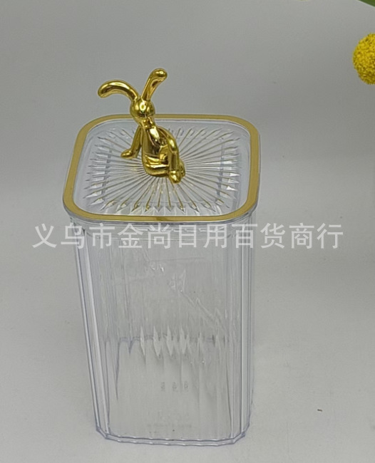 High-appearance-level bear head plastic sealed jar, household storage jar, grain and cereal storage jar, food-grade moisture-proof pic 8