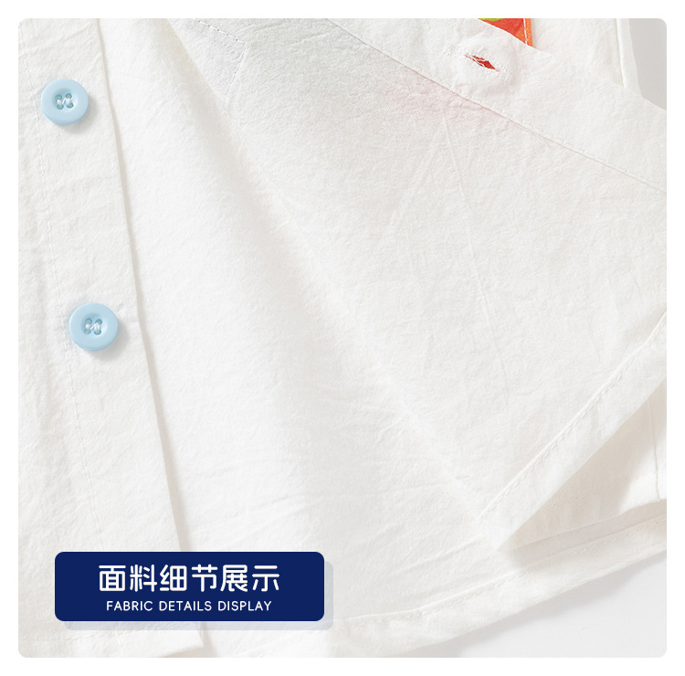 2024新款秋季男童印花衬衫 洋气儿童中小童休闲长袖衬衣 童装批发潮流童装详情13