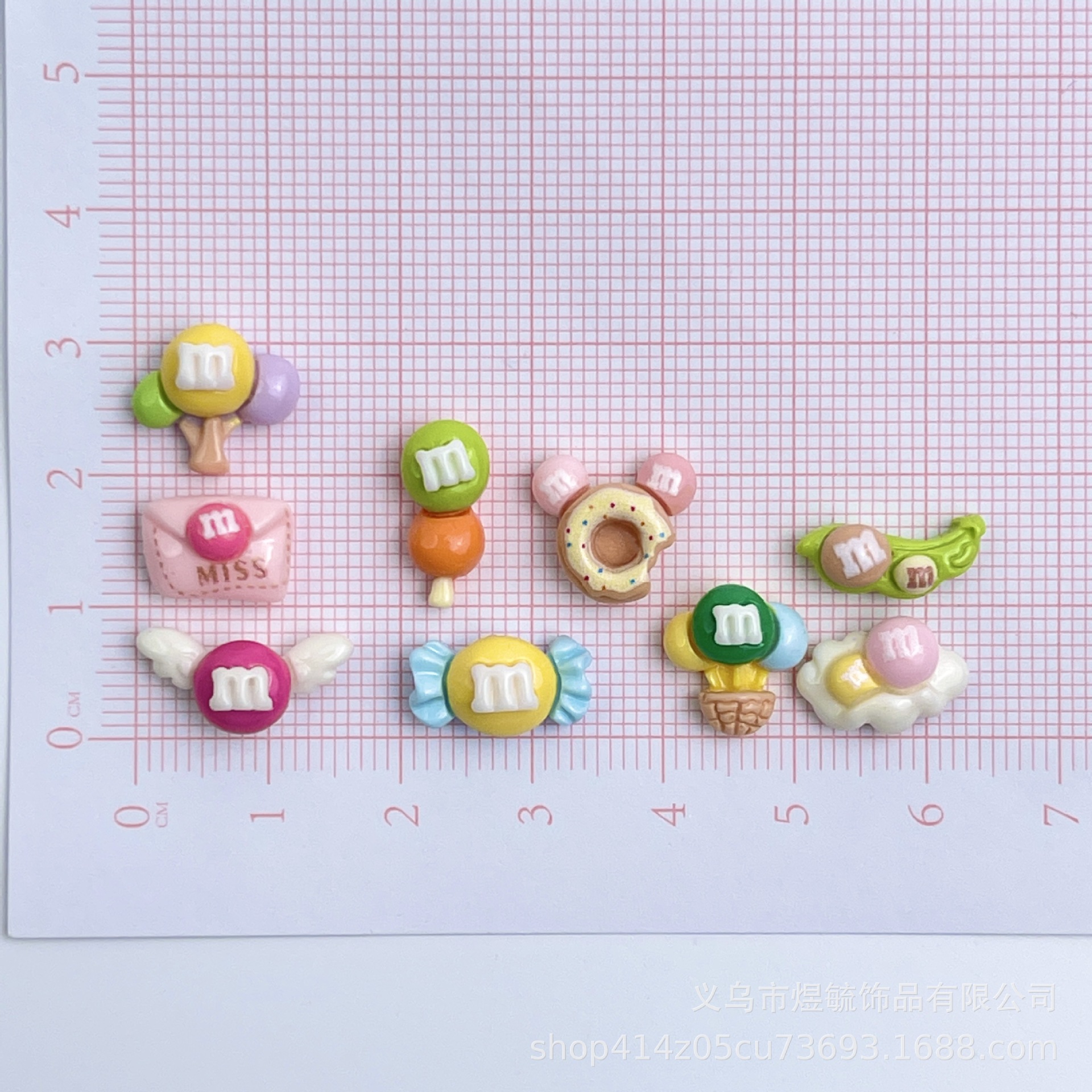 Macaron food and play tableware, cheese, cute shoe buckles, diy accessories, cartoon mini knives and forks, hair clips, resin accessories pic 6