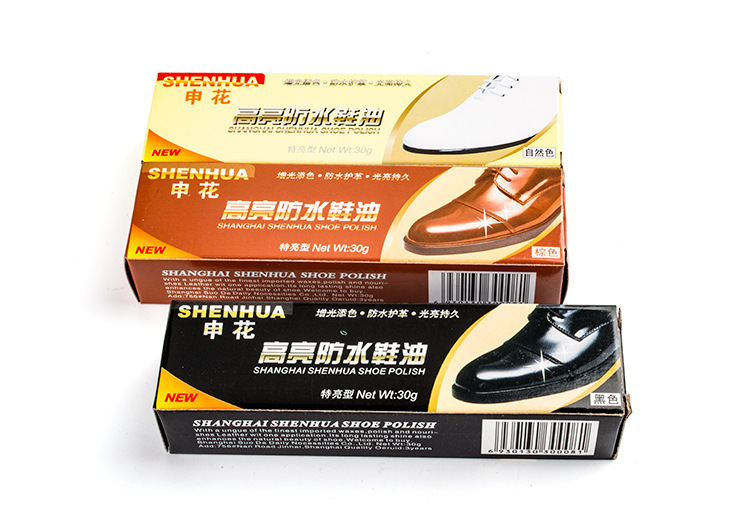 申花速亮鞋油黑色无色通用真皮保养油洗刷擦皮鞋神器海绵护理鞋蜡详情10