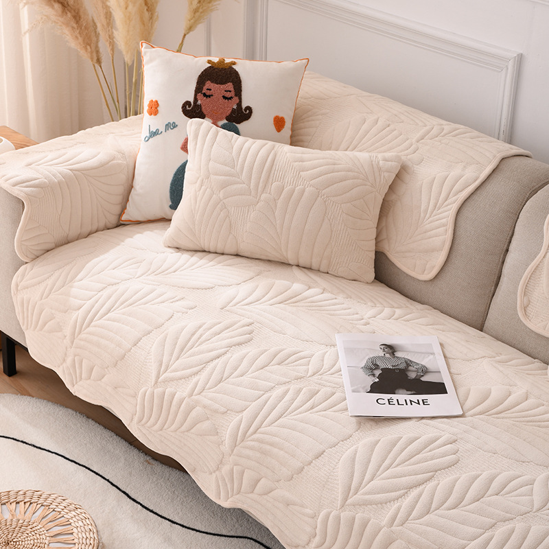 波西米亚沙发垫雪尼尔盖布沙发套罩防滑坐垫沙发巾四季通用轻奢风详情2