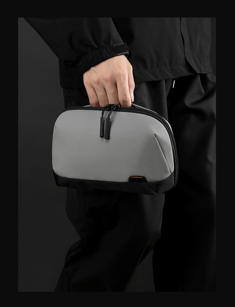 WEPOWER新款男士手拿包 数据线配件收纳包 旅行便携随行包 数码收纳包 办公出行必备详情14