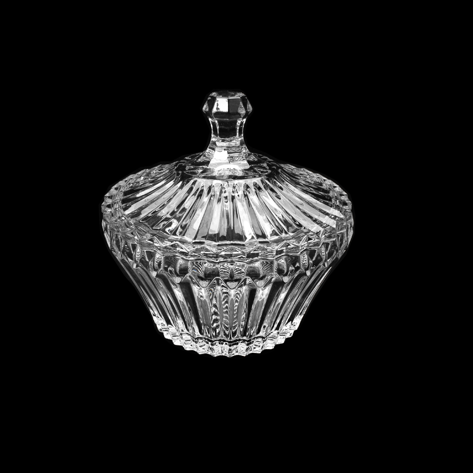 新款剑花造型客厅茶几玻璃果盘果斗厨房水果盘批发详情6