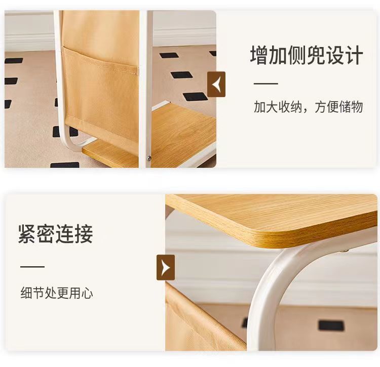 可移动小茶几小户型带轮边几客厅沙发家用简约小桌子卧室床边桌柜详情12