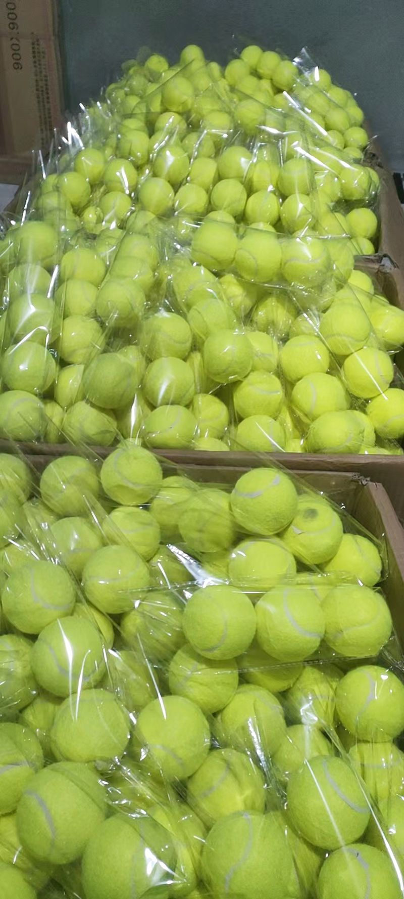 厂家直销网球批发训练比赛专用橡胶网球毛呢化纤无压袋装现货供应详情11