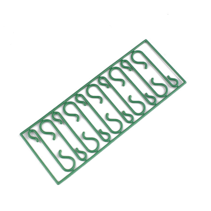 圣诞装饰品塑料S形挂钩小挂钩树挂配件场地布置工具整理用具衣钩粘钩装饰用品详情7