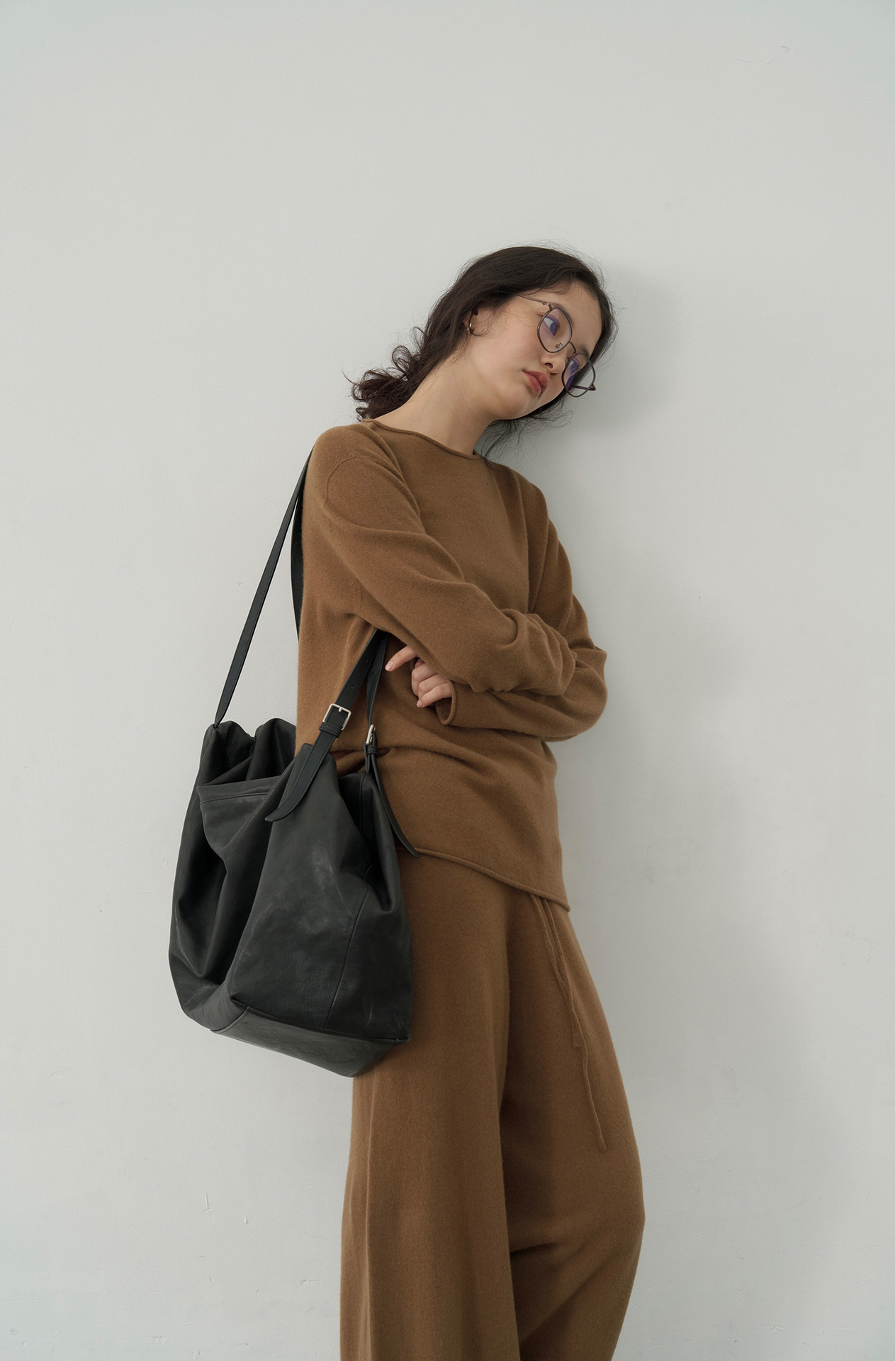 Korean-style seamless one-piece process round-neck pullover cotton and wool sweater, basic base layer for women a1183 in autumn and winter pic 20