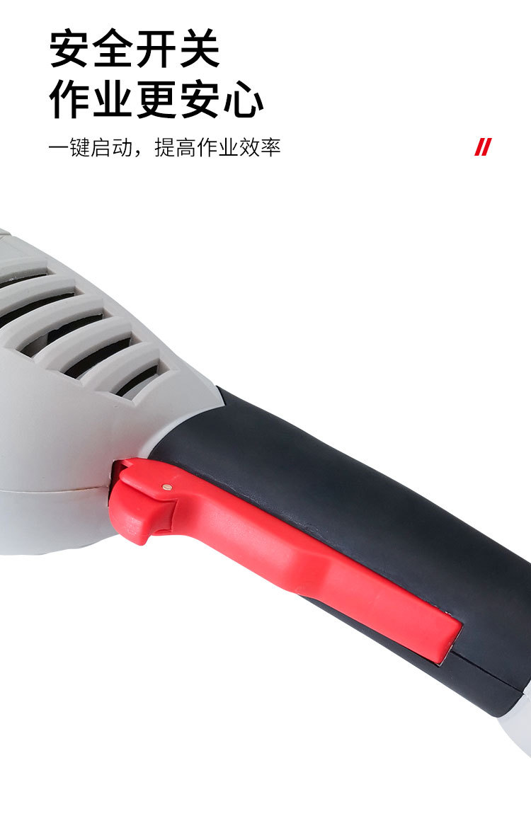JUMLEE Angle grinder is a plug-in handheld high-power 2400W Angle grinder for grinding, cutting, rust removal and polishing pic 8