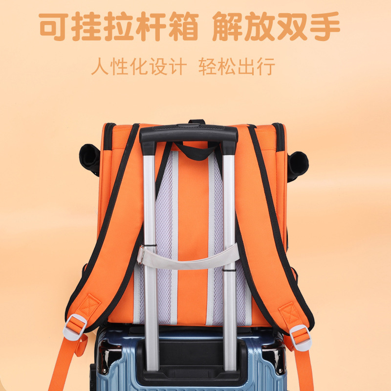 男款商务旅行双肩包 大容量轻便耐磨背包详情6