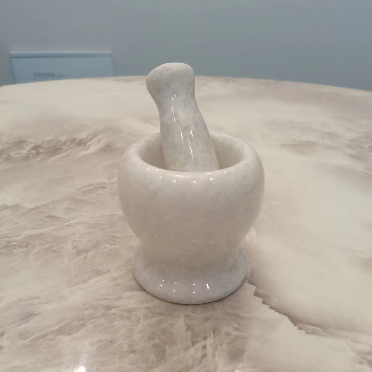 Garlic pounding stone mortar, old-fashioned garlic paste maker, garlic peeler, stone garlic mortar, garlic paste jar, multi-functional garlic paste maker, garlic paste crushing tool pic 8