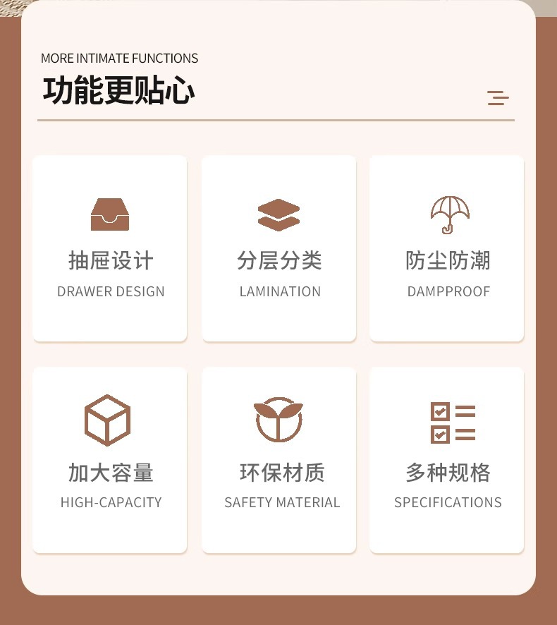 药箱家庭装家用抽屉式多层收纳柜药品医药箱急救整理盒收纳盒详情2