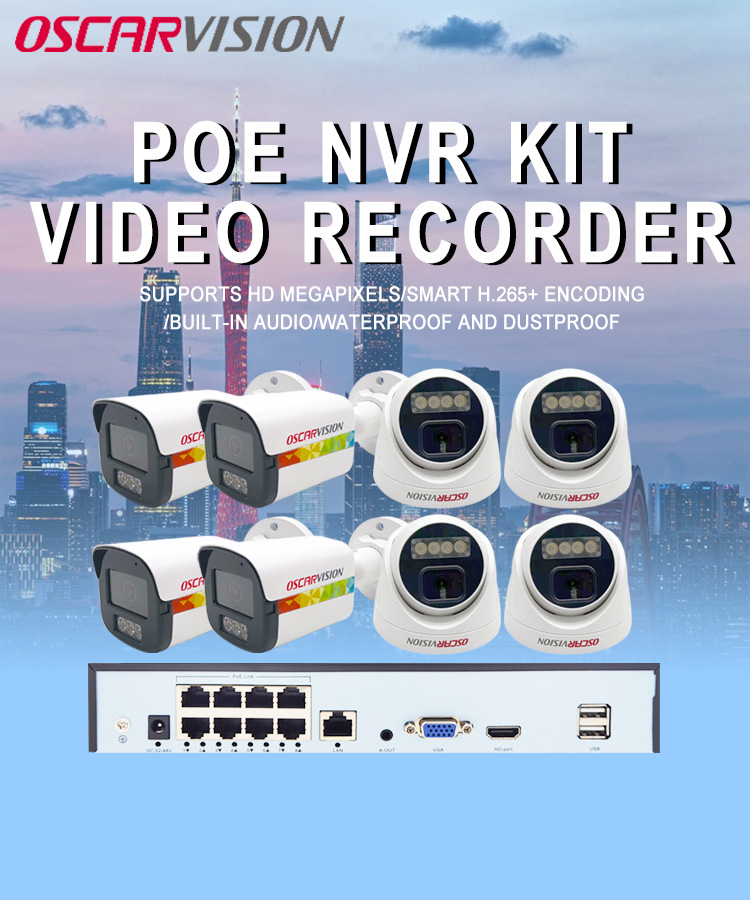 安防监控设备 HD POE KIT 8CH 监控套装详情7
