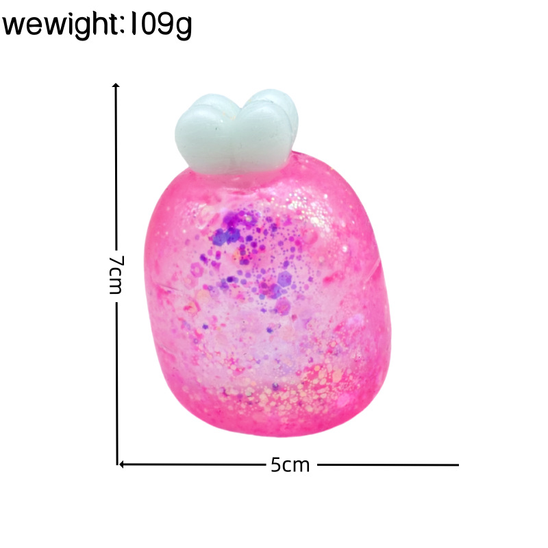 Easter Four-color maltose radish Mini Kneading Fun Aurora Gold Powder Stress-relieving Toy, a new and unique toy for children pic 1