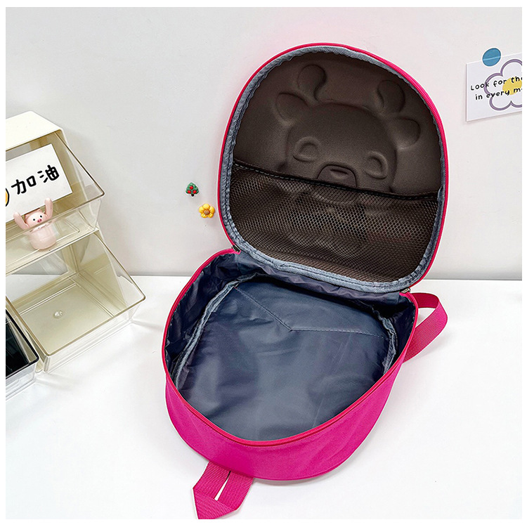 幼儿园书包儿童小背包男女童中小班宝宝卡通小恐龙可爱蛋壳双肩包详情17