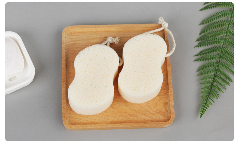 【美丽雅】海绵沐浴块家用强力搓泥搓后背专用起泡蜂窝棉百货批发详情11