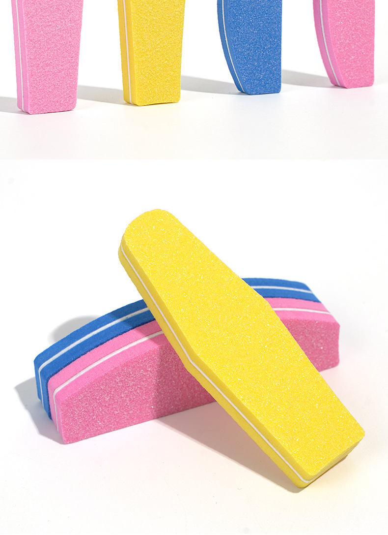 美甲海绵搓条EVA海绵搓条迷你半月型指甲锉打磨修型指甲锉条磨砂详情11