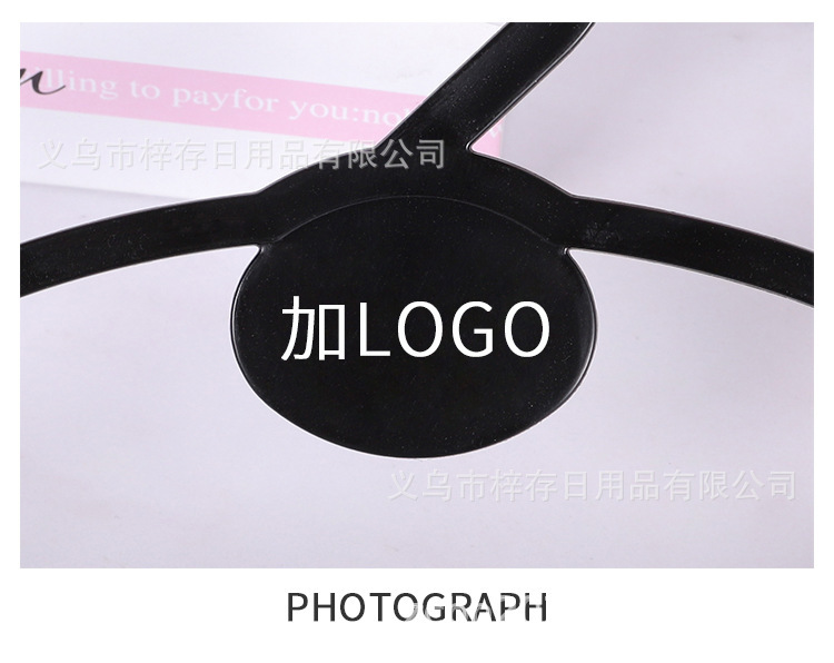 多功能加厚围巾架榉木衣架面具儿童裤夹手套JK衣架收纳架家用详情8