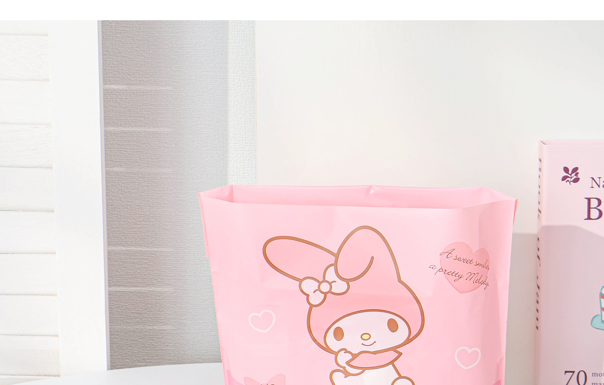 三丽鸥正版授权立式垃圾袋可爱卡通多用途便携粘贴式卫生袋详情18