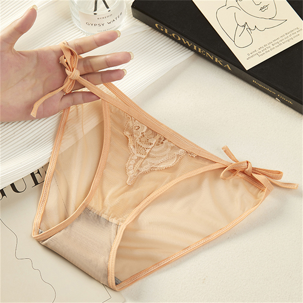 New patterned lace underpants for women, low waist, high elasticity, breathable, comfortable and sexy, with cutouts. Women 6931# pic 10