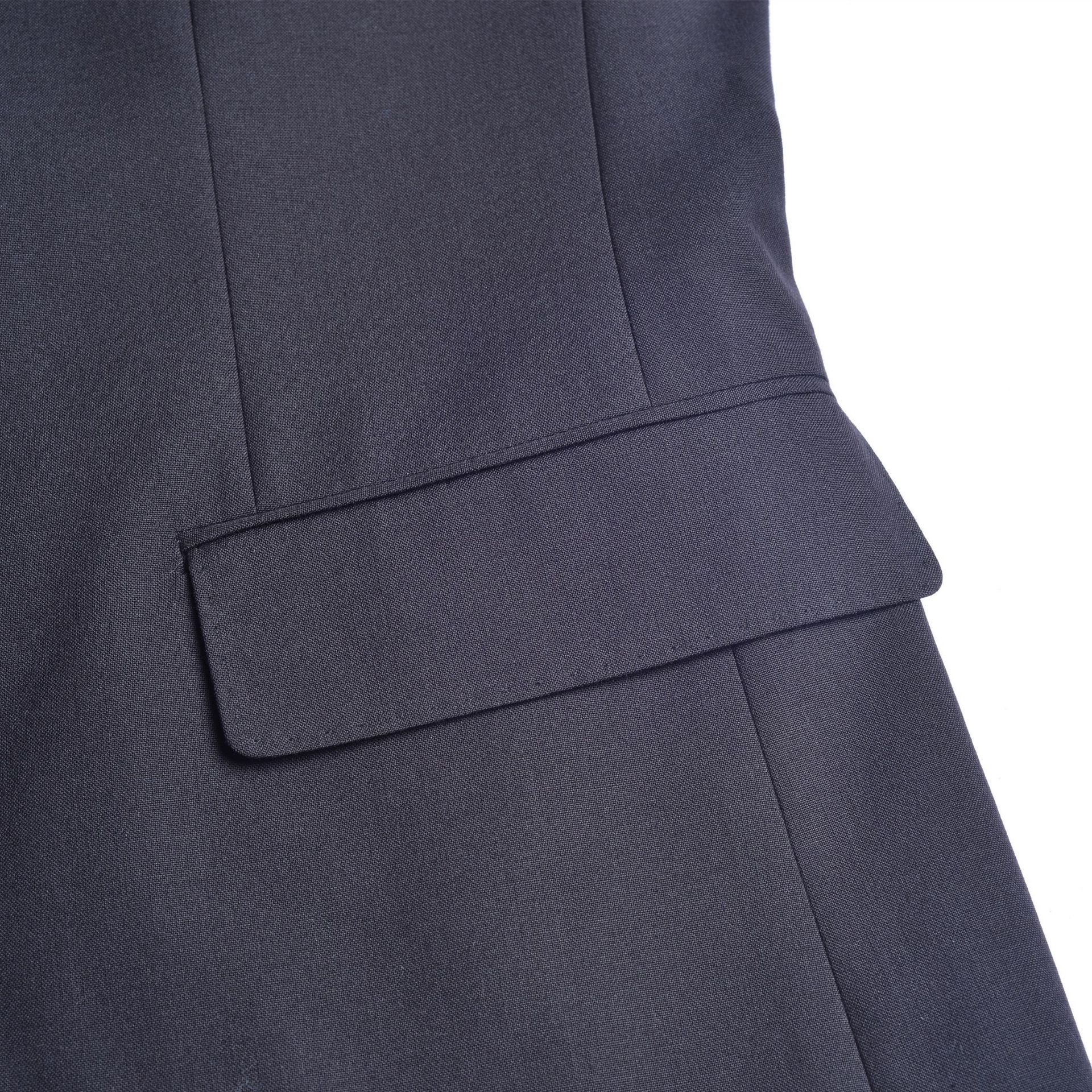 TB新款休闲男士春秋季休闲羊毛西服外套商务时尚四杠男士西服详情13