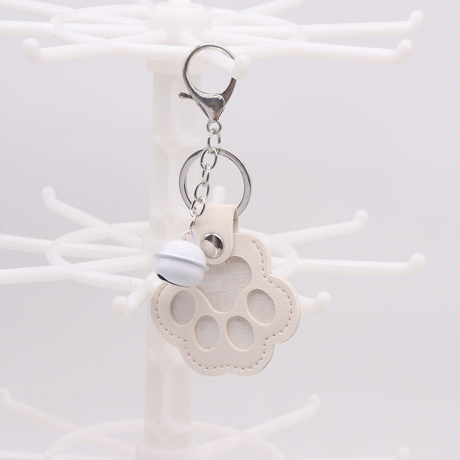 Paw print cat commemorative plate, popular pet dog hair portable keychain pendant, PU hair tag storage bag for pets pic 12