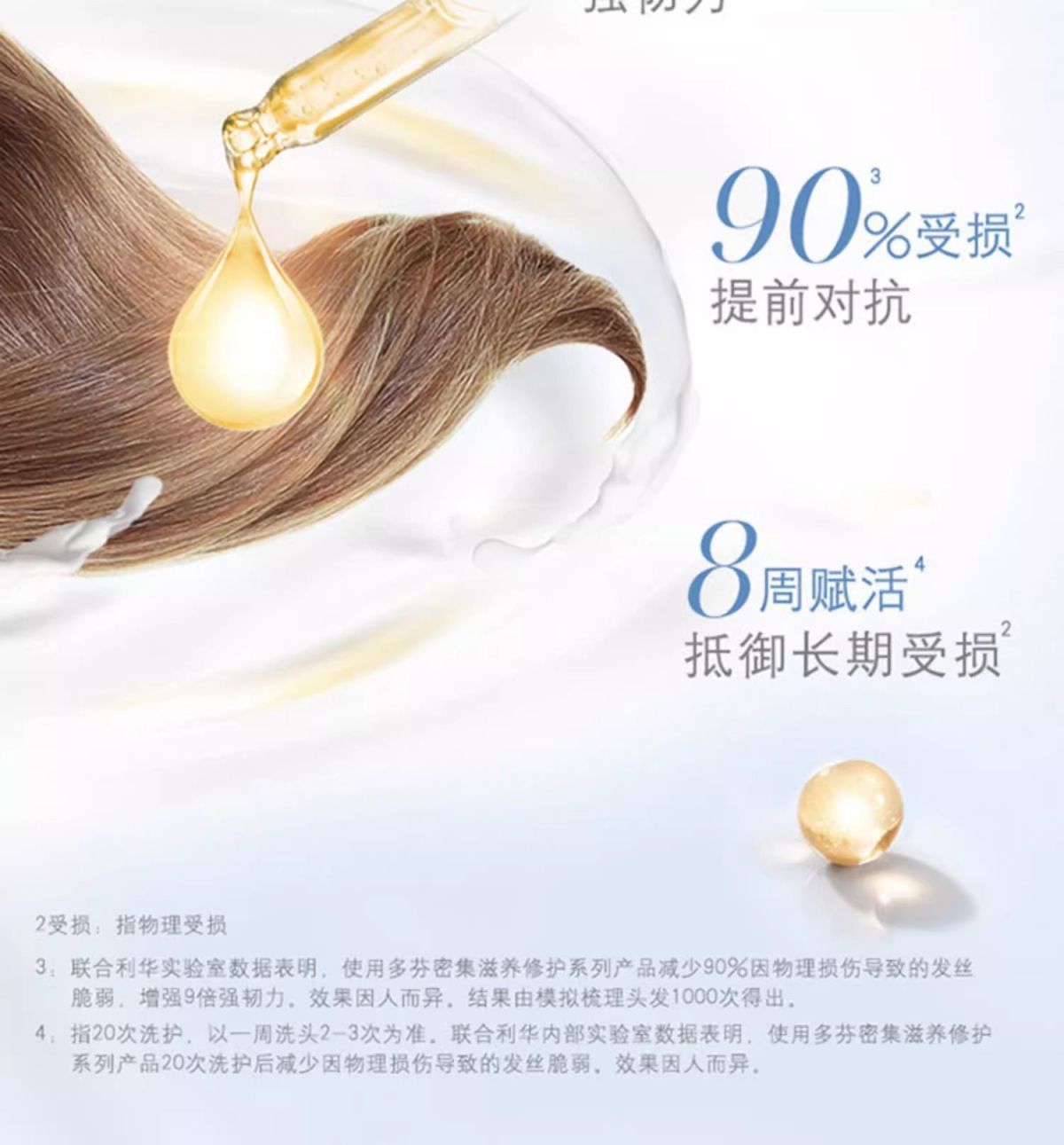 多芬密集滋养修护旅行装洗护三件套护发素沐浴露洗发水旅行装正品详情4