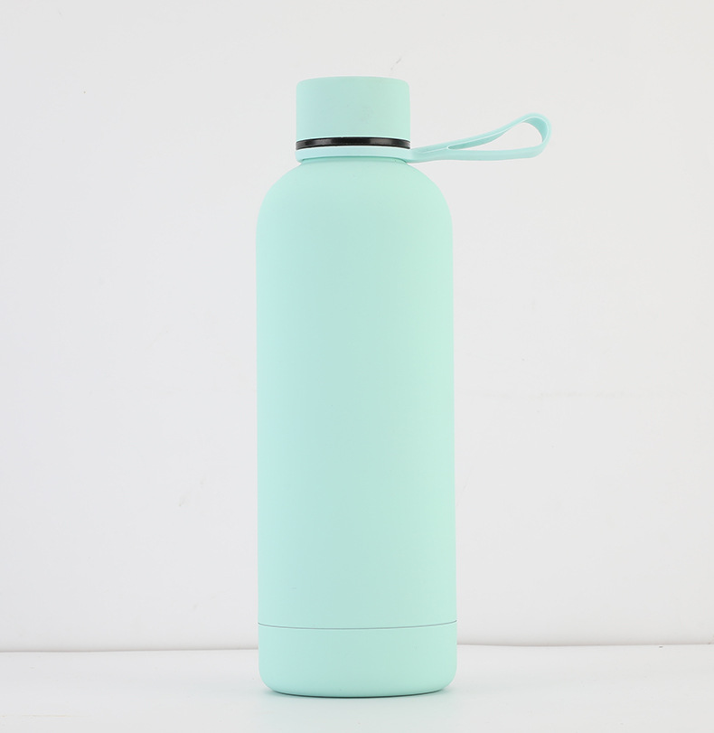 Cross-border 500ml stainless steel insulated cup, large-capacity female student small-mouthed sports water bottle, portable outdoor mountaineering kettle pic 15