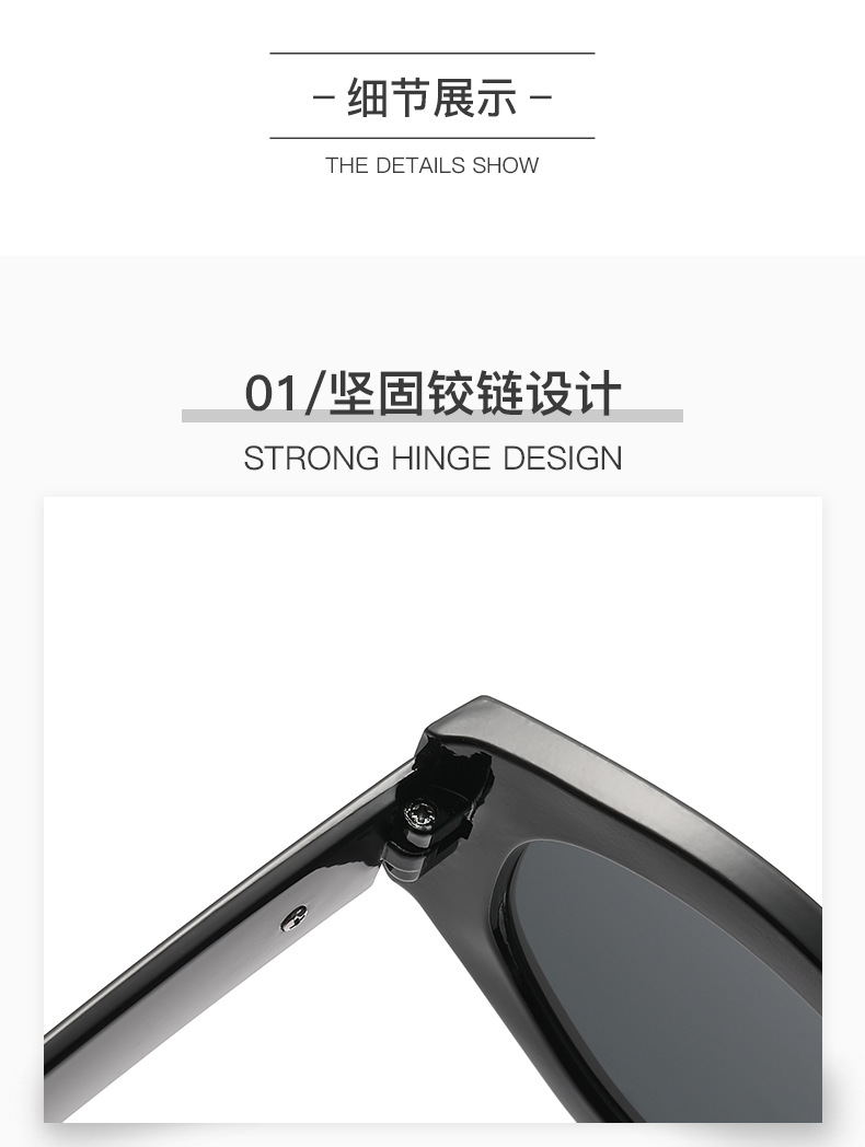Retro triumph snow sunglasses for women, a new type of high-end oval angular sunglasses for sun protection and shading pic 23