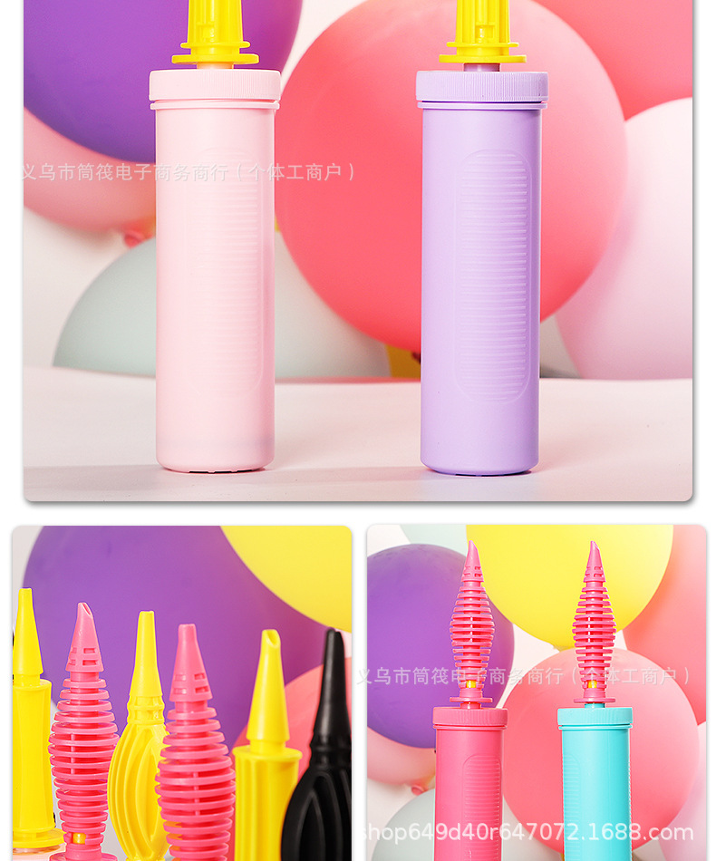 Wholesale of a variety of brand-new manual portable wedding balloons, swimming rings, ball balls, yoga balls and air pumps pic 7
