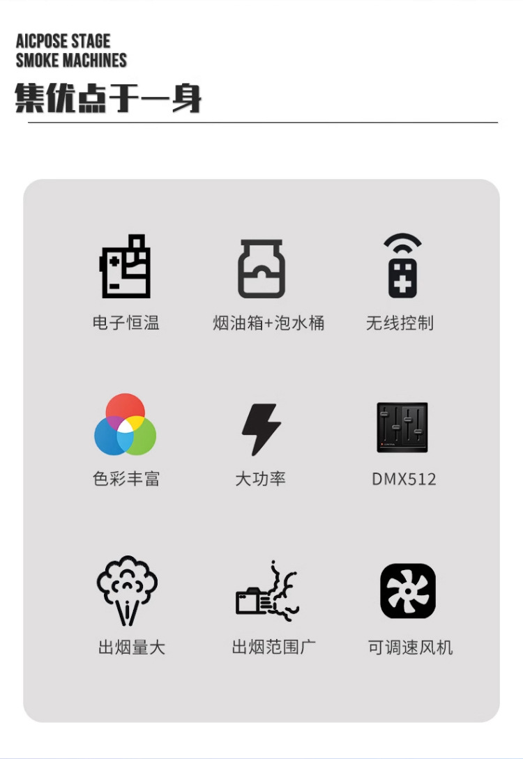 舞台烟雾泡泡机四孔led烟泡机专用演出婚礼道具酒吧大型吹泡泡机详情2