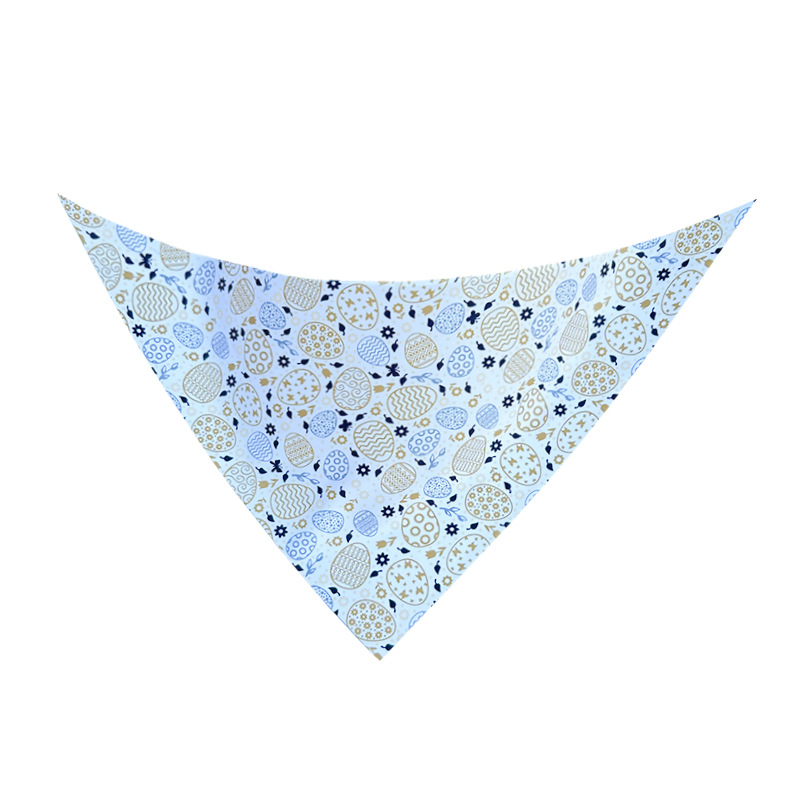 Rongka Pet Cross-border's new fashionable pet triangle towel decoration, dog and cat drool wipes, pet bibs and scarves pic 7