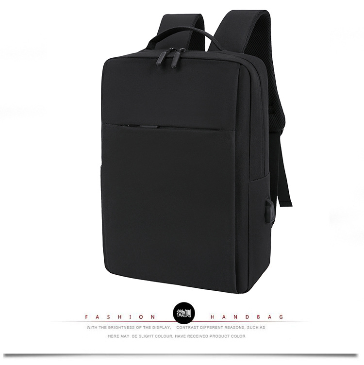 跨境大容量17寸双肩电脑包可定制高级感商务通勤旅行背包电脑包详情25