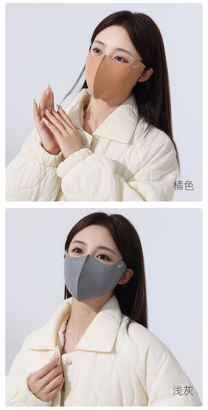 秋冬季保暖口罩女高颜值2025户外骑行防寒立体护眼角防晒透气口罩详情14