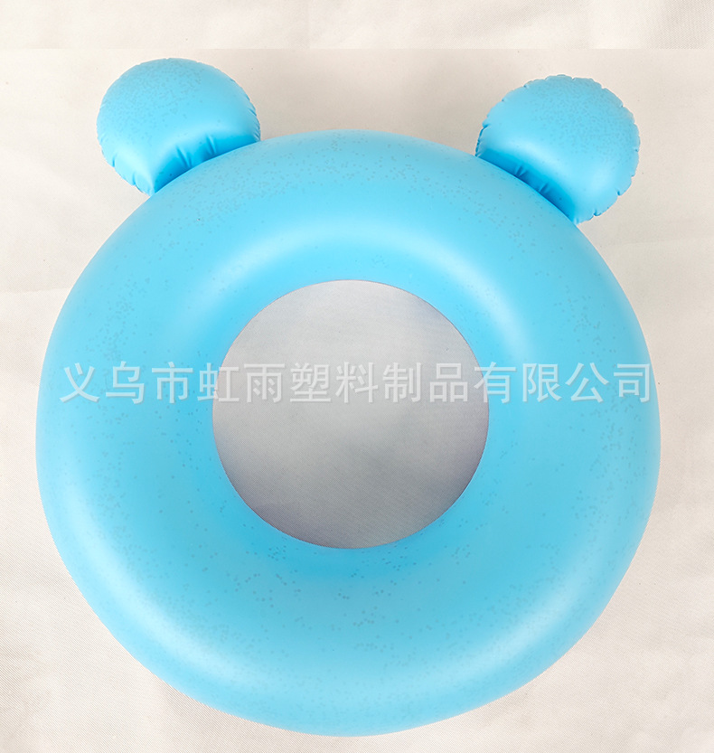 新款亮片兔子儿童游泳圈8-13岁网红卡通70草莓兔充气腋下圈运动户外游泳用品详情13