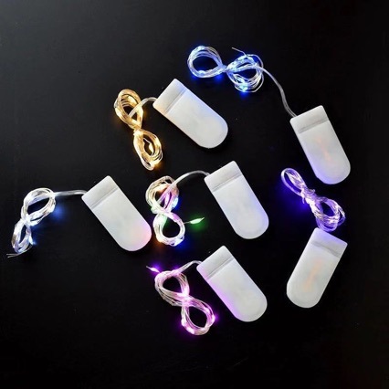 串灯装饰灯2032纽扣灯灯铜丝灯圣诞灯串小灯灯带串串灯灯带礼物灯详情1