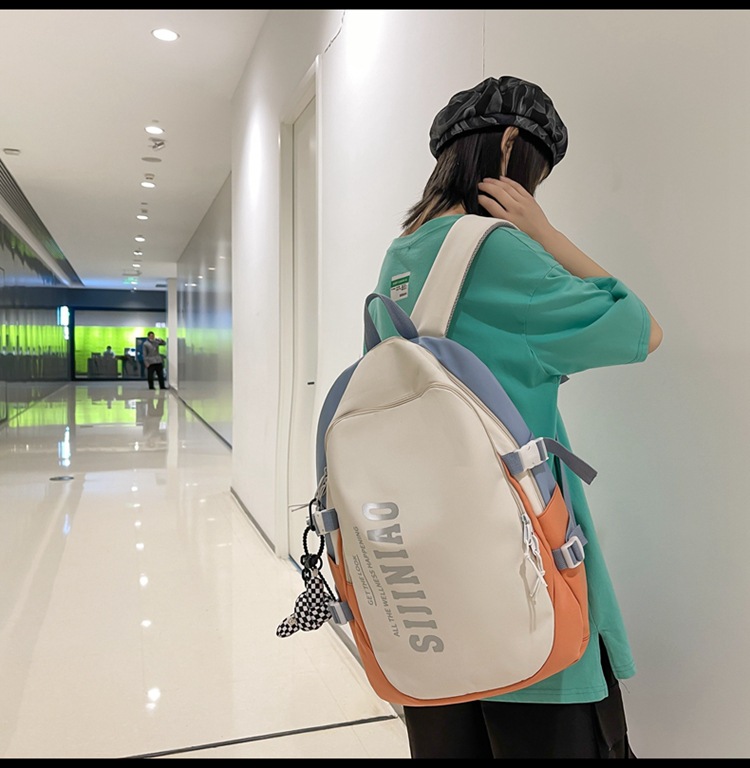 日系ins学院风中学生书包女生时尚耐磨电脑背包韩版大容量双肩包详情22