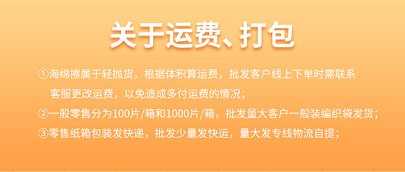 海绵擦 洗碗海绵魔力擦洗碗神器刷碗清洁吸水海绵块百洁布批发详情2