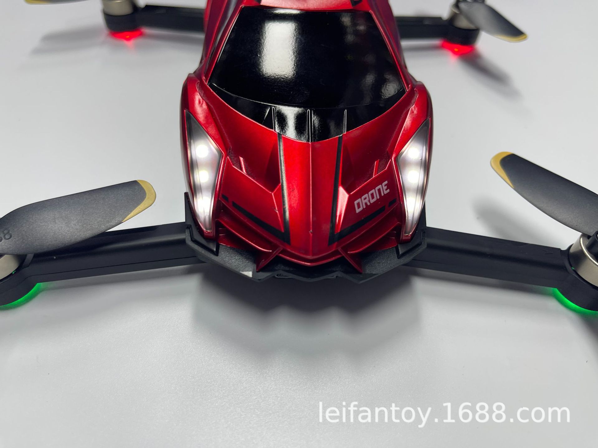 跨境新品无人机仿真比例跑车炫酷外观高清4K航拍摄像头无刷电机详情5